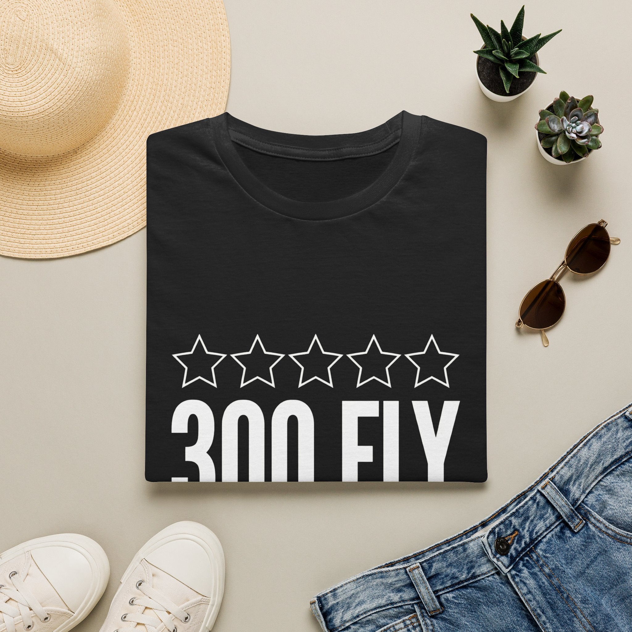 300 FLY Zero Stars T-Shirt