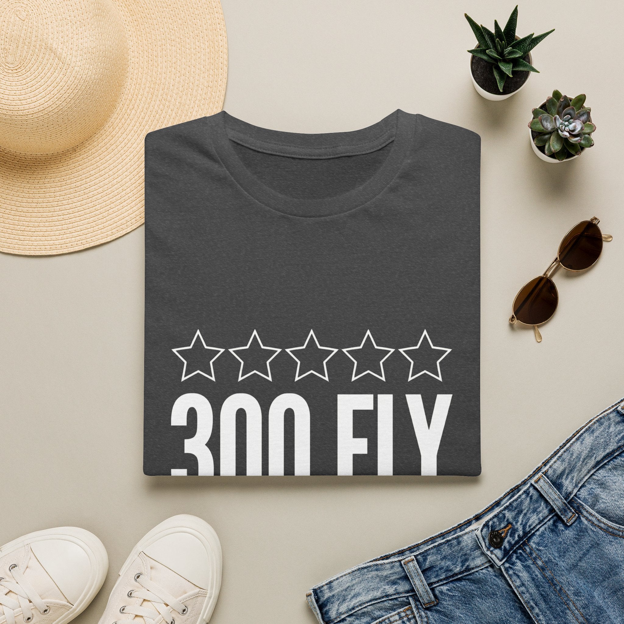 300 FLY Zero Stars T-Shirt
