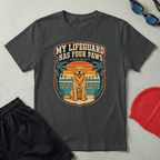 Dog Lifegaurd Retro