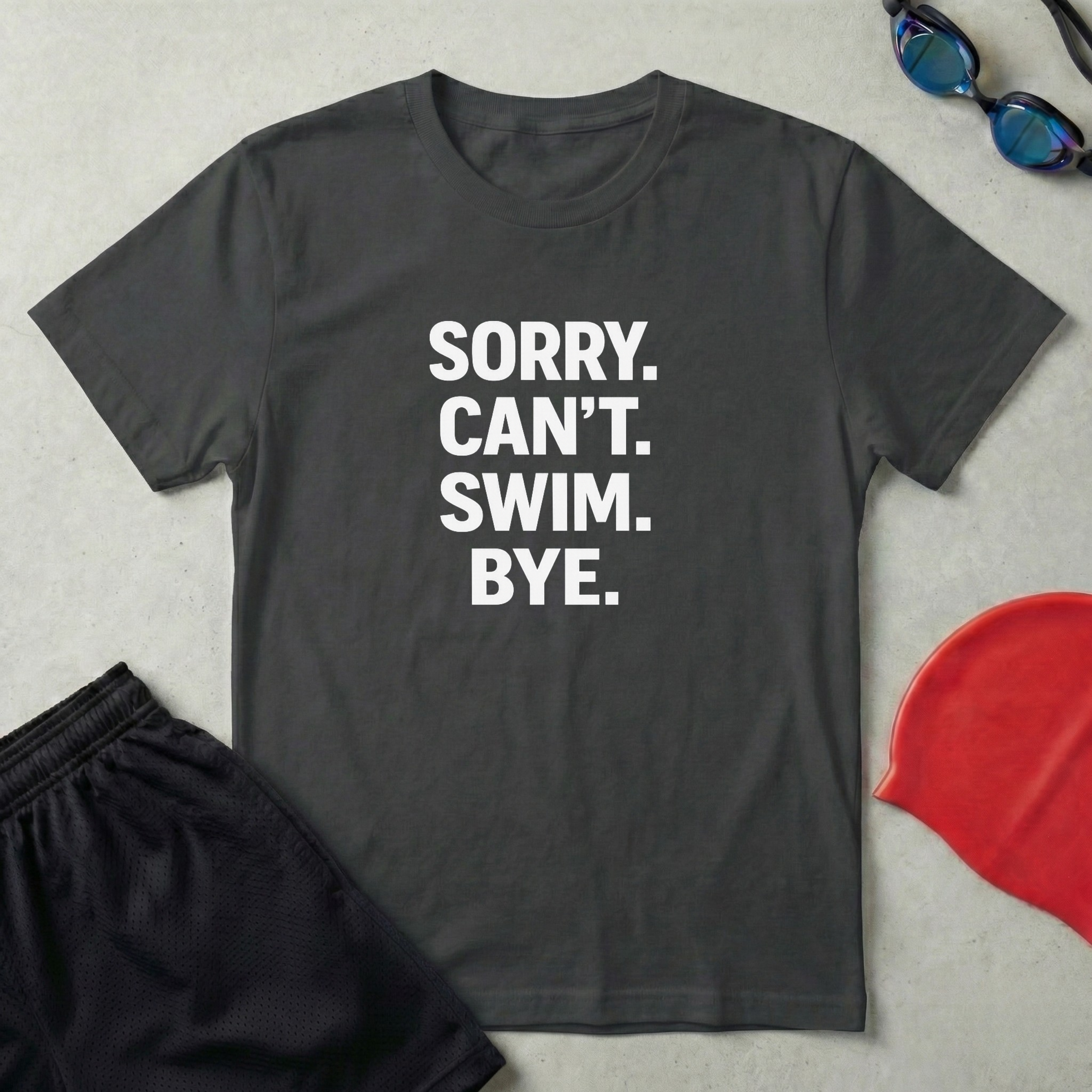 Sorry Can't Swim Bye T-Shirt