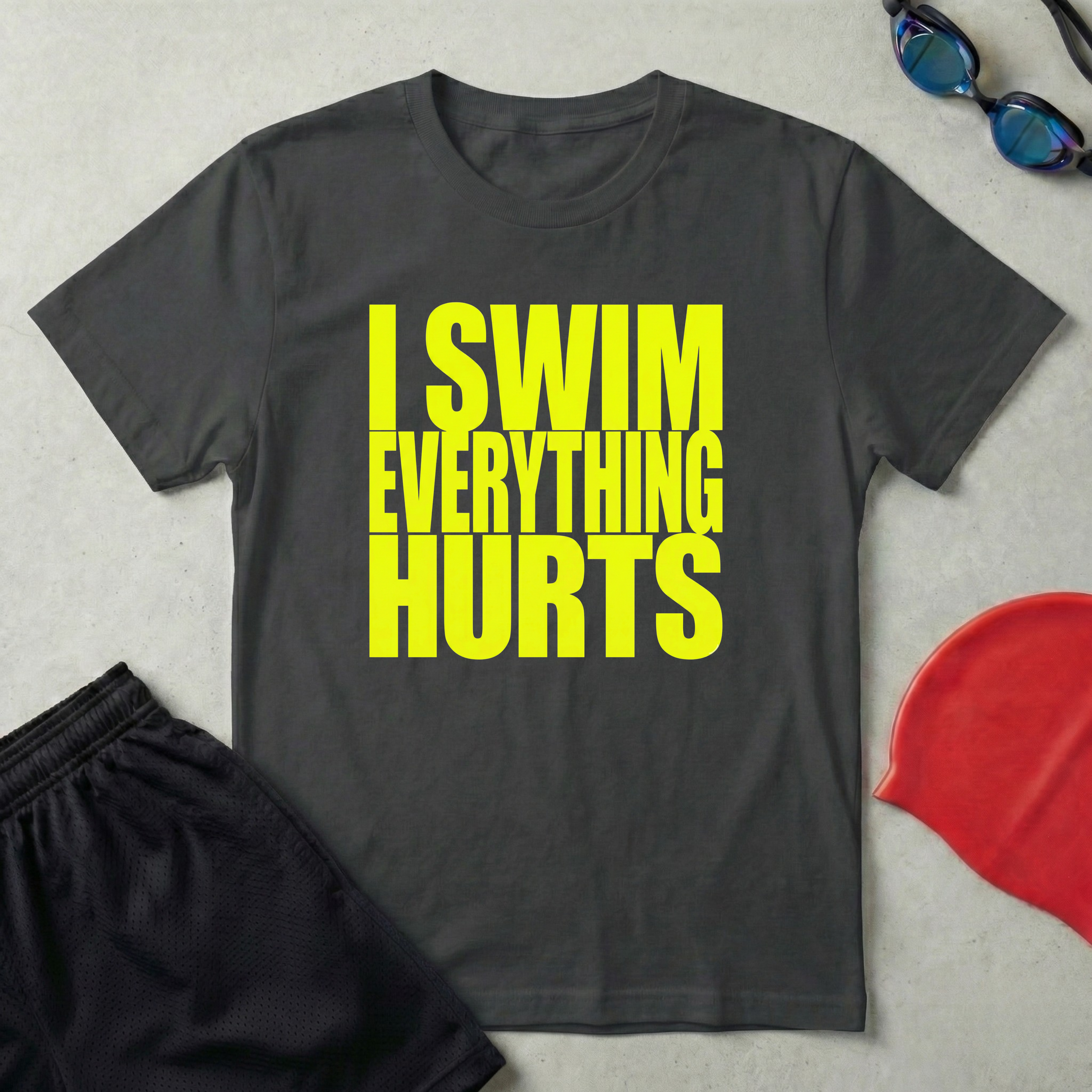 I Swim Everything Hurts T-Shirt
