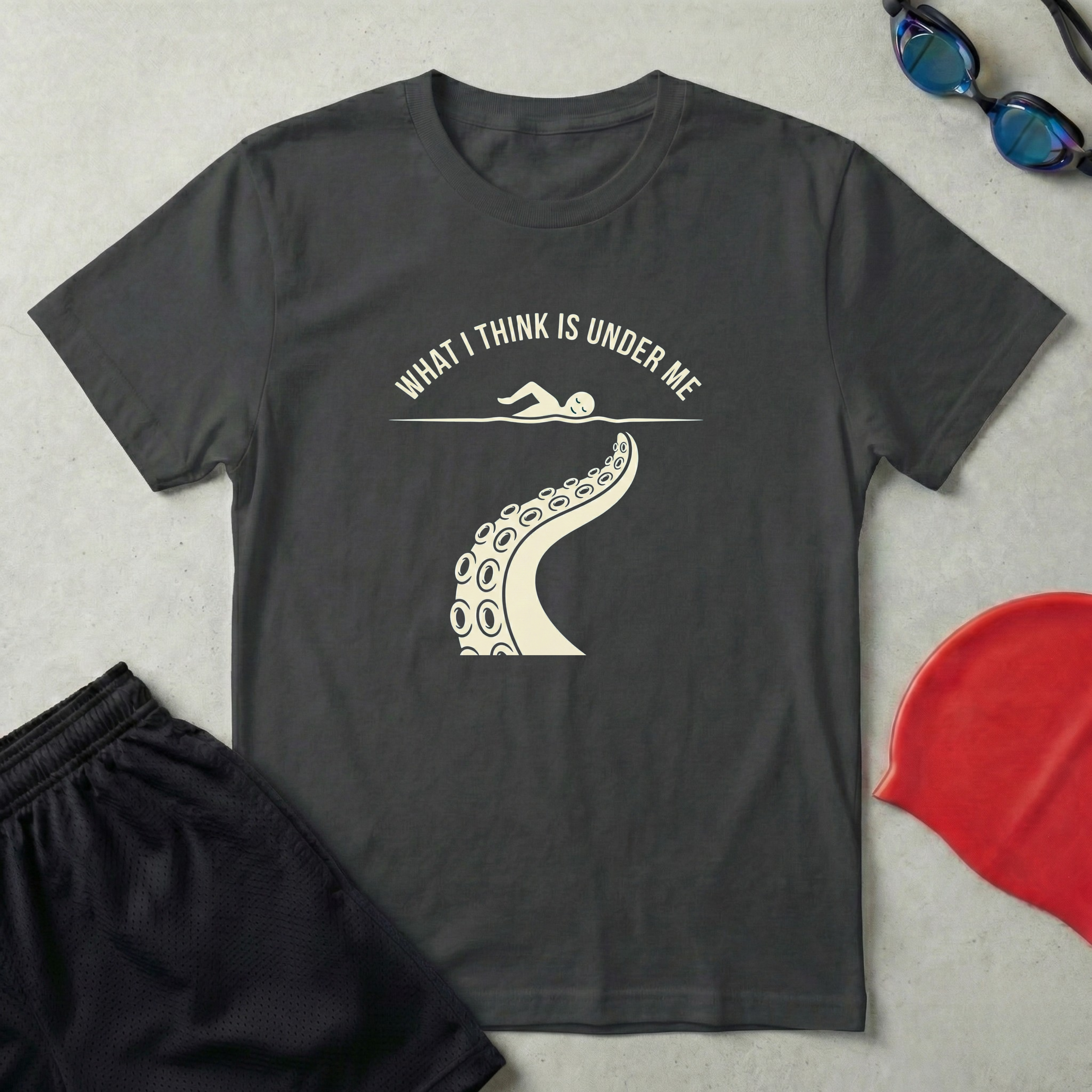 What I Think Is Under Me T-Shirt