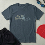 Just Keep Swimming Waves T-Shirt