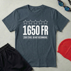 1650 FR Zero Stars T-Shirt