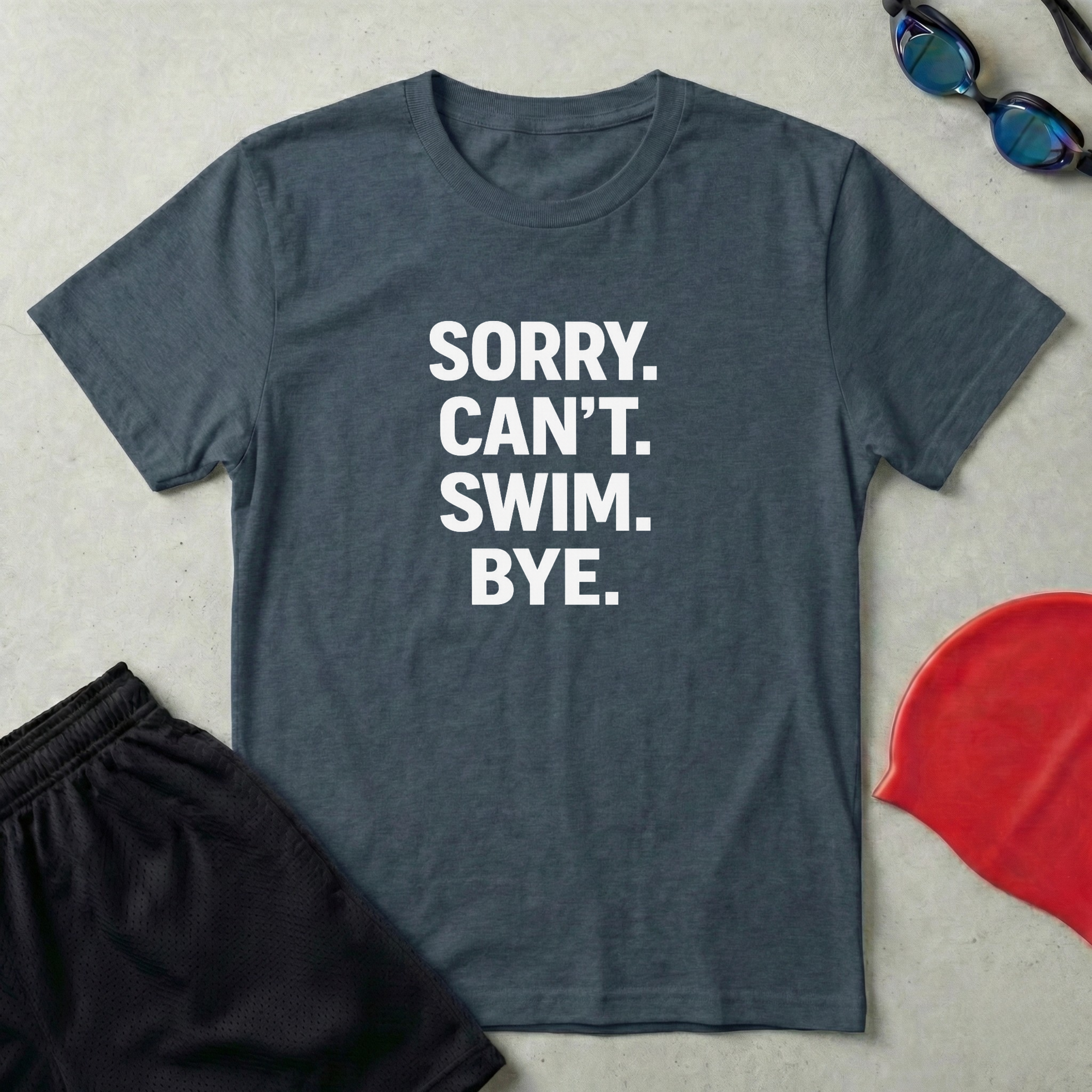 Sorry Can't Swim Bye T-Shirt