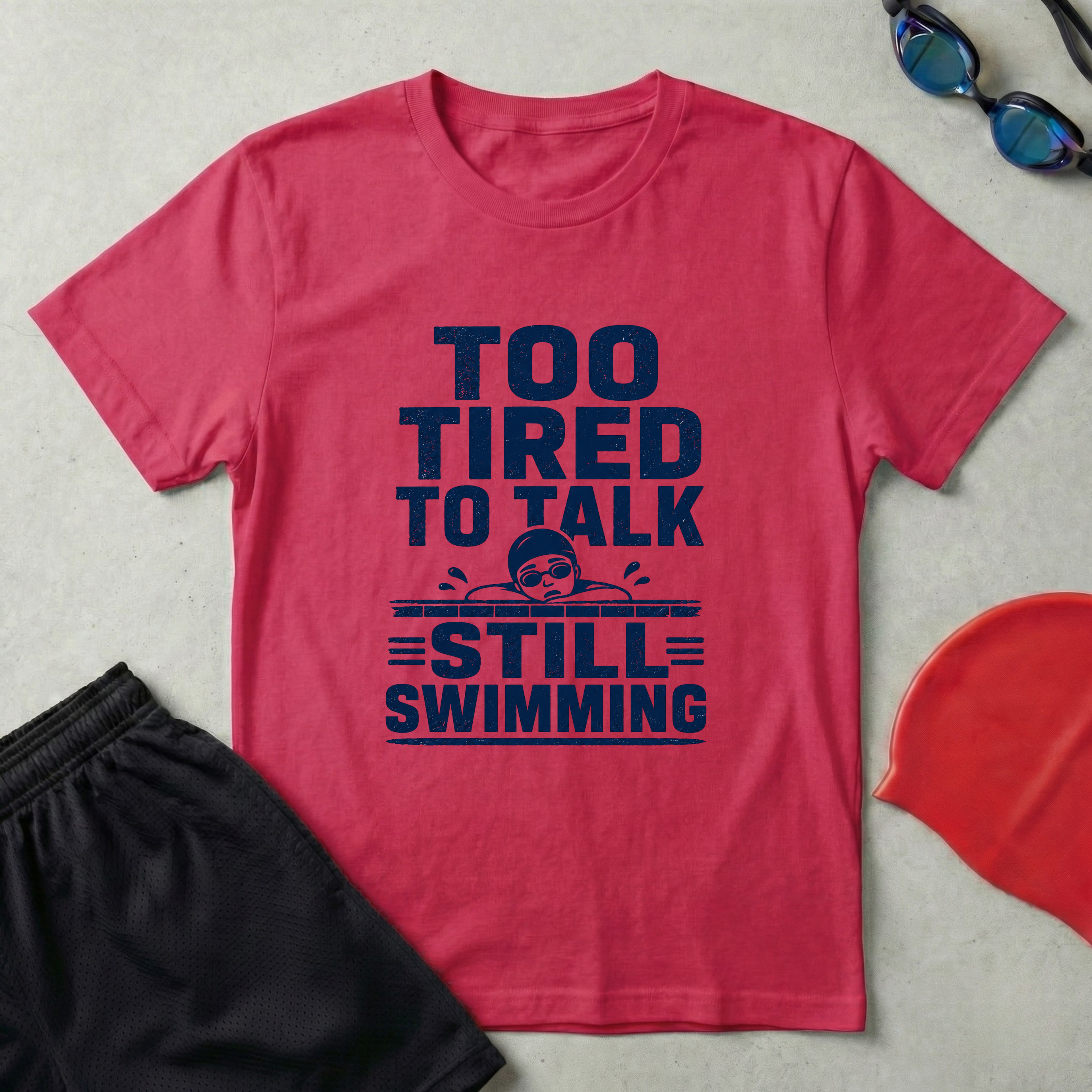 Too Tired To Talk T-Shirt