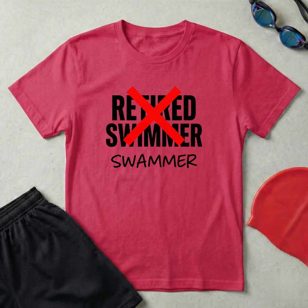 Retired Swimmer, Swammer T-Shirt