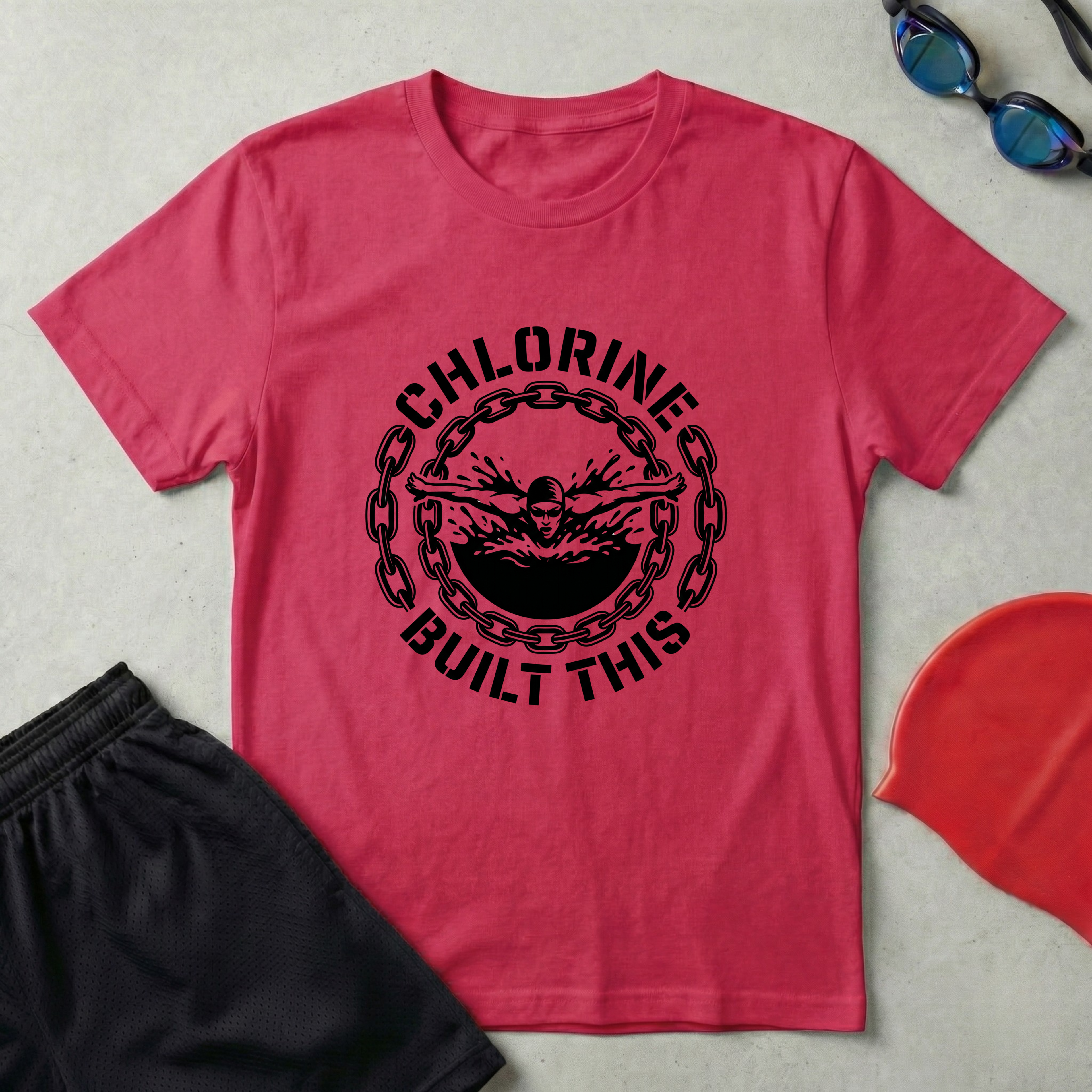 Chlorine Built This T-Shirt