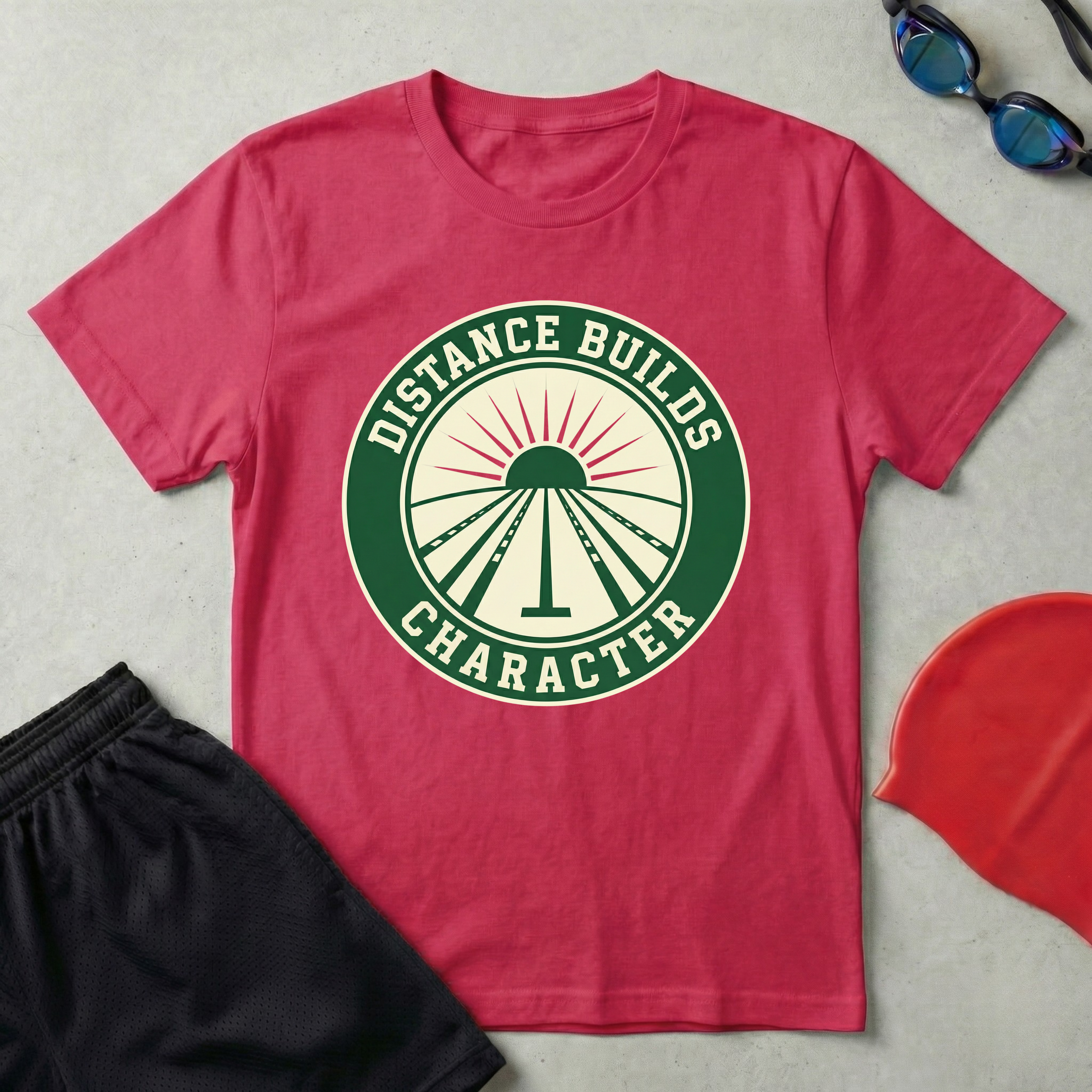 Distance Builds Character T-Shirt