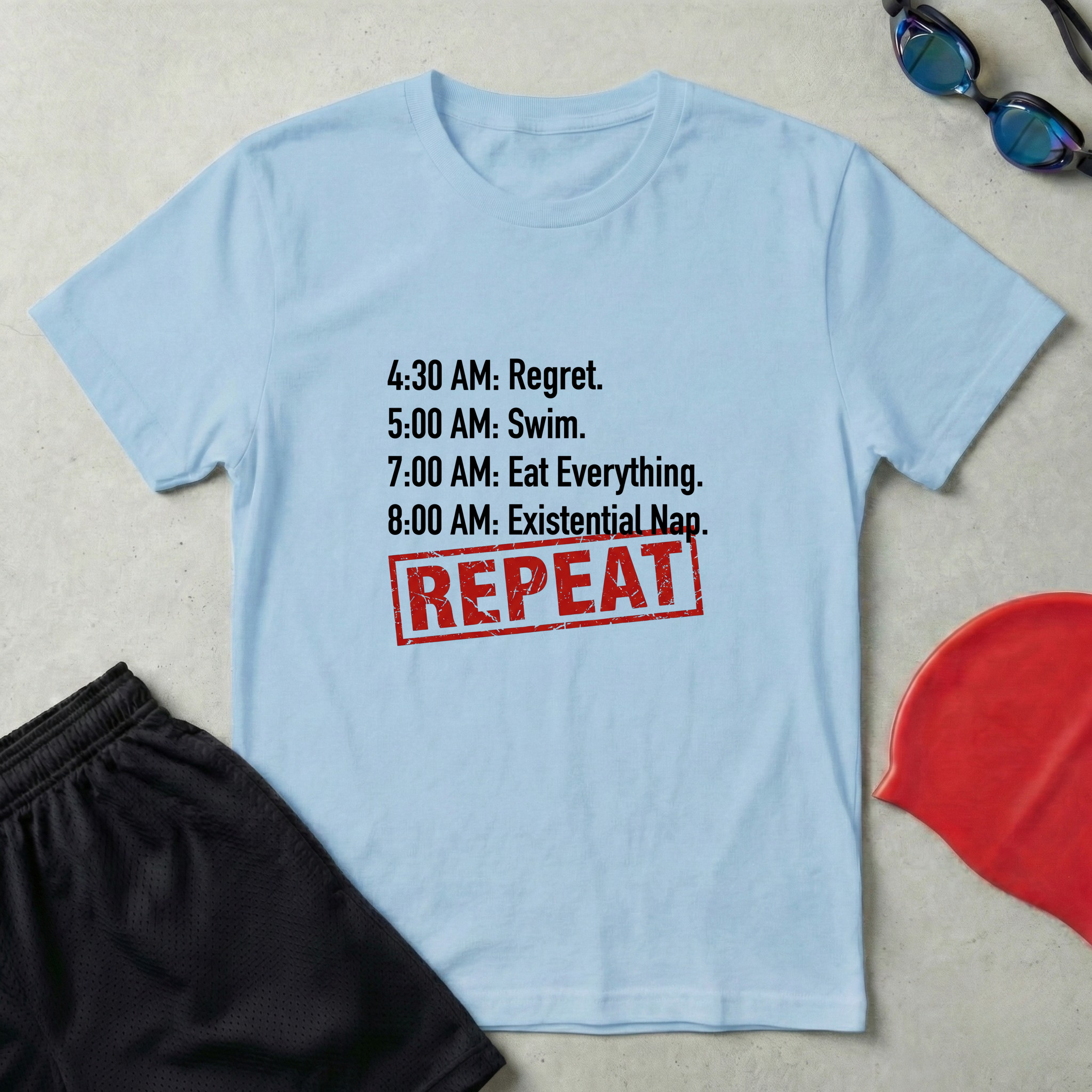 Swim Eat Nap Repeat T-Shirt