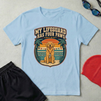 Dog Lifegaurd Retro