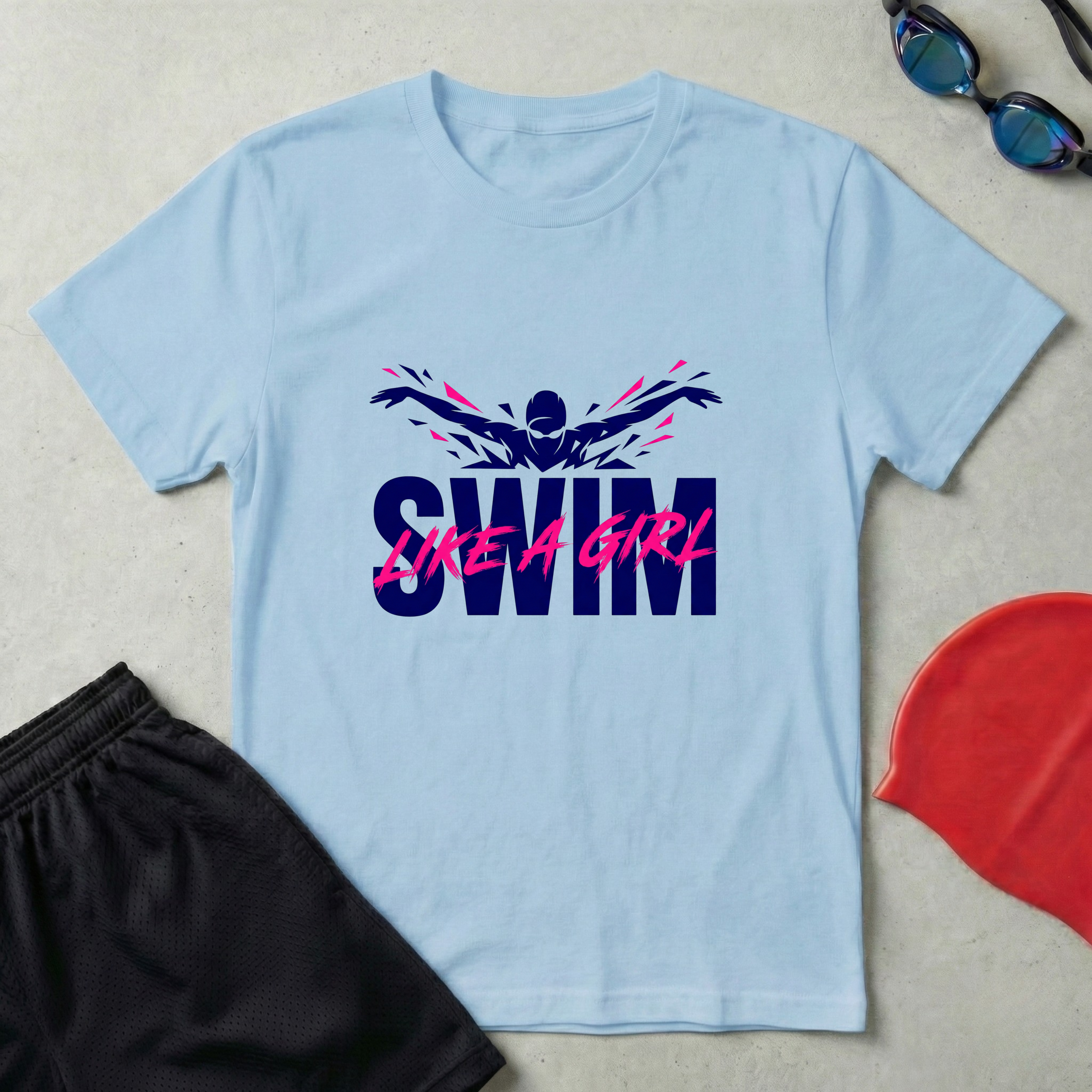Swim Like A Girl T-Shirt