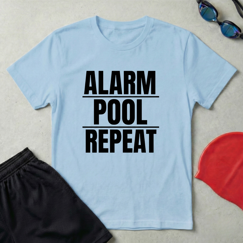 Alarm Pool Repeat T-Shirt