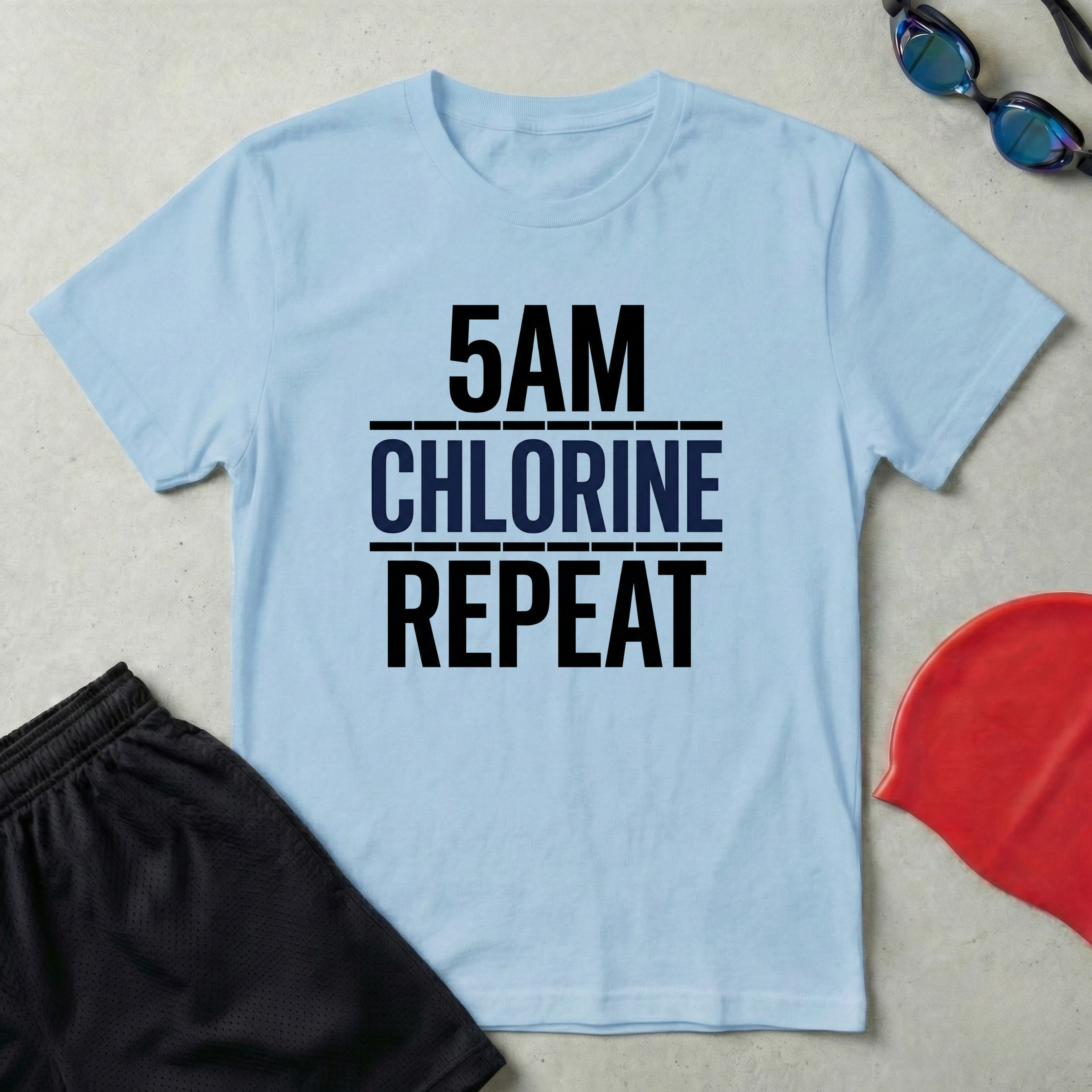 5AM Chlorine Repeat T-Shirt