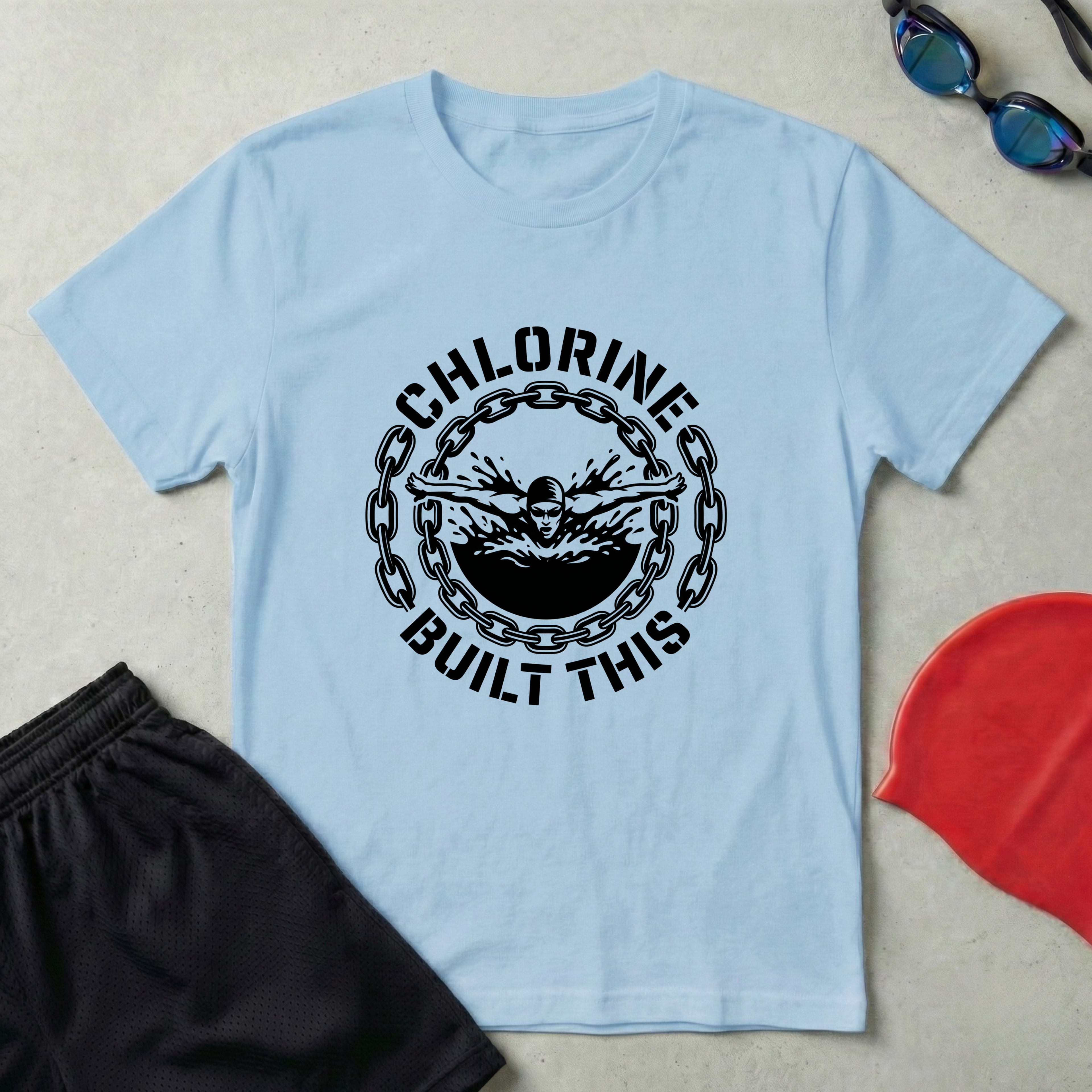 Chlorine Built This T-Shirt