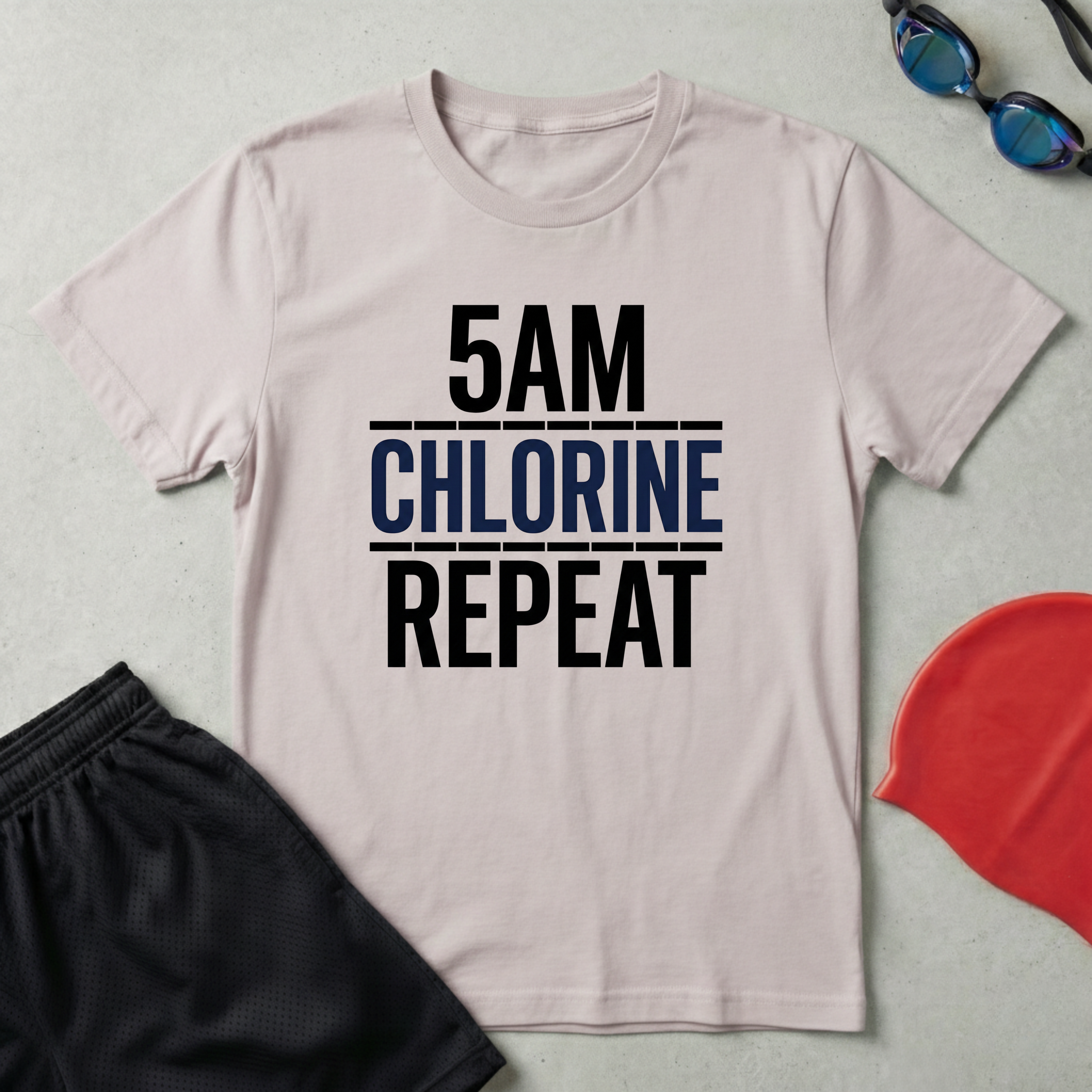 5AM Chlorine Repeat T-Shirt