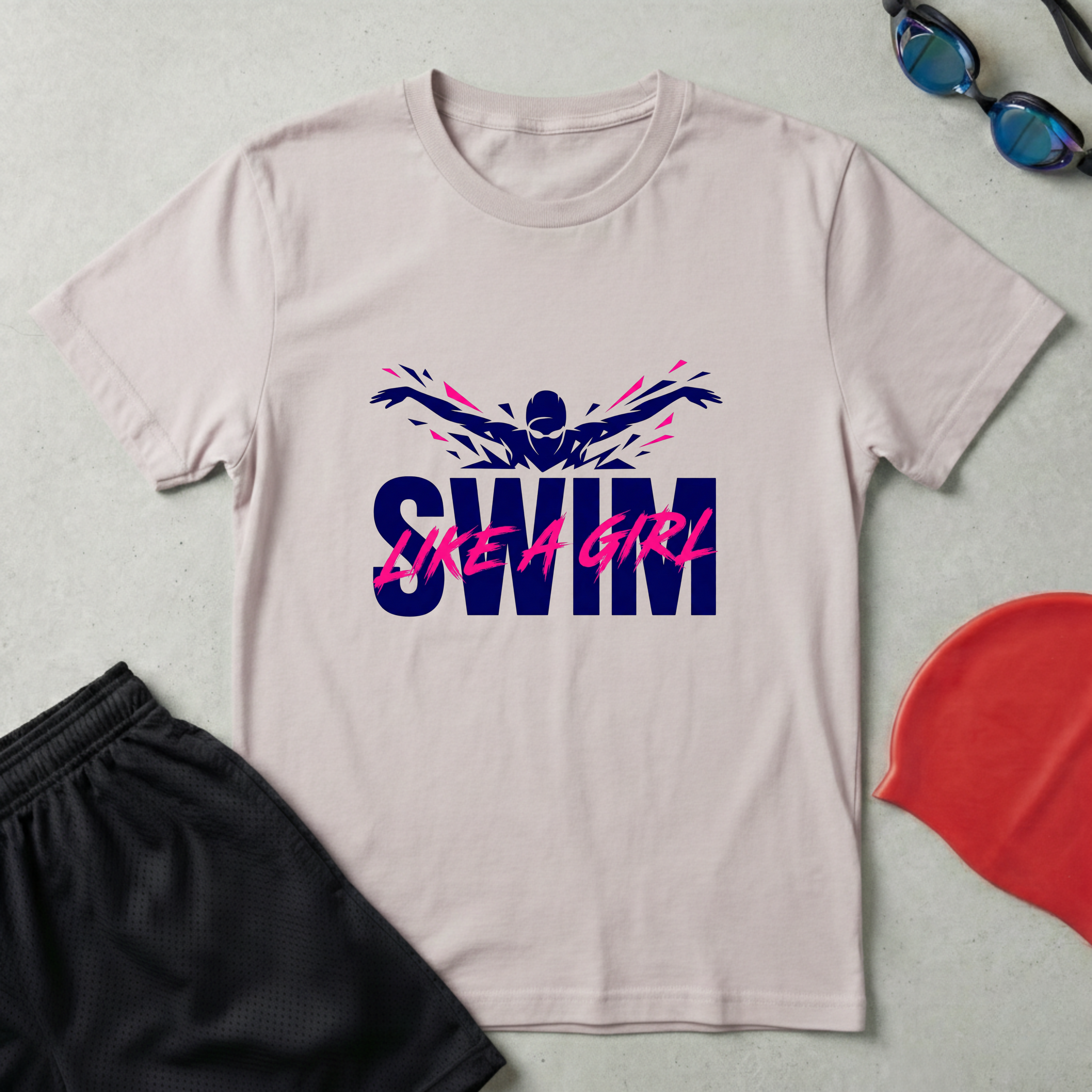 Swim Like A Girl T-Shirt