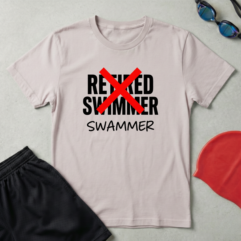 Retired Swimmer, Swammer T-Shirt