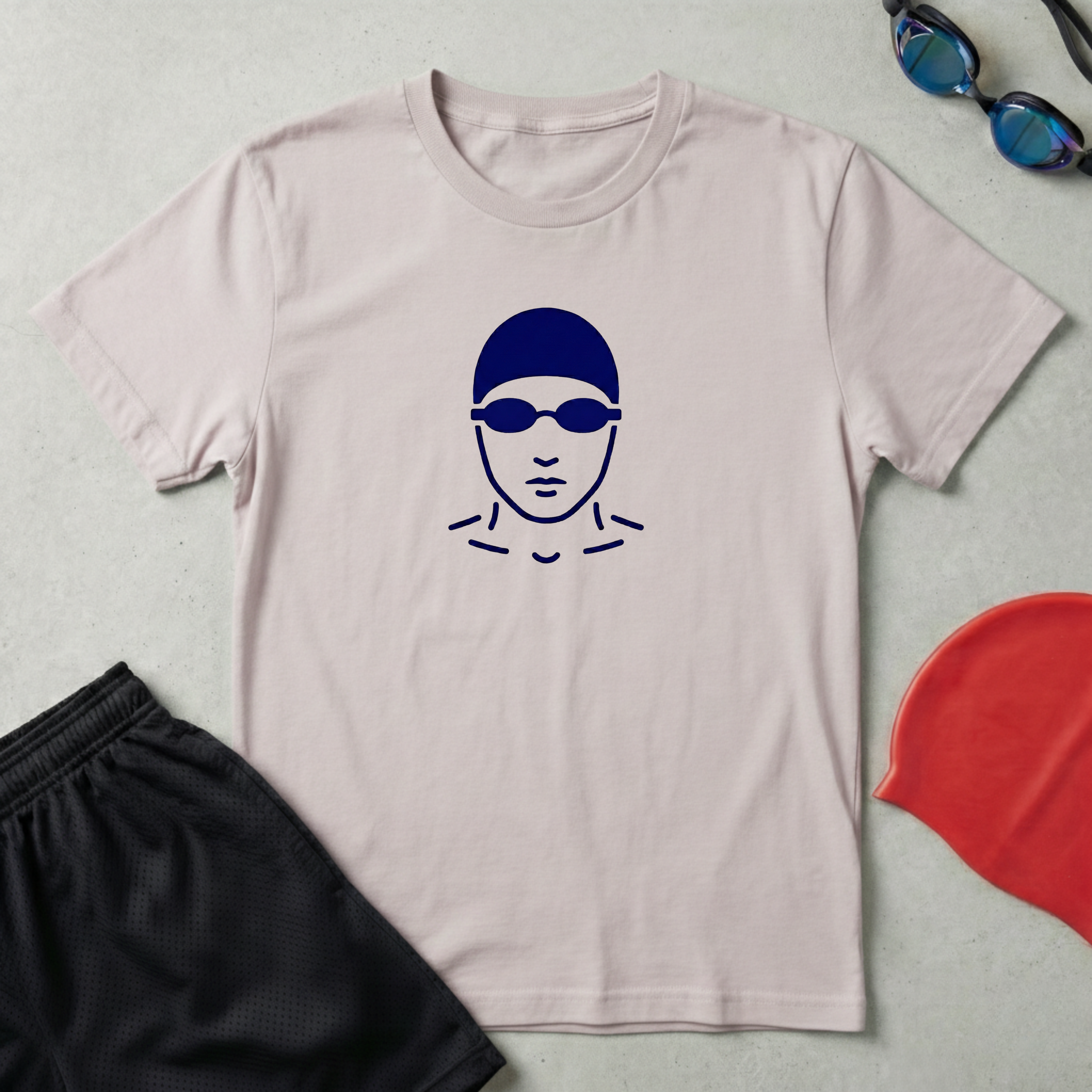 Swimmer Face T-Shirt