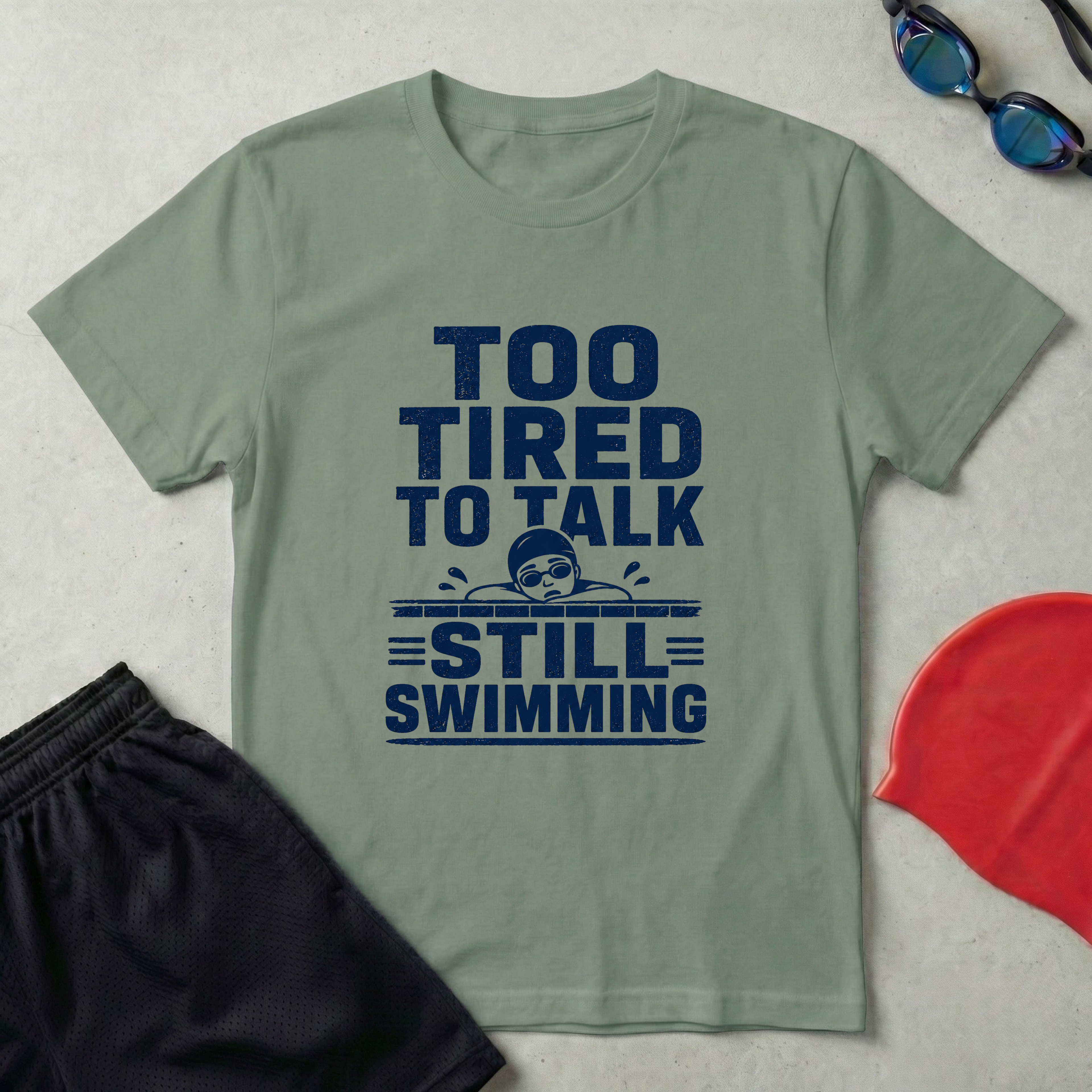 Too Tired To Talk T-Shirt
