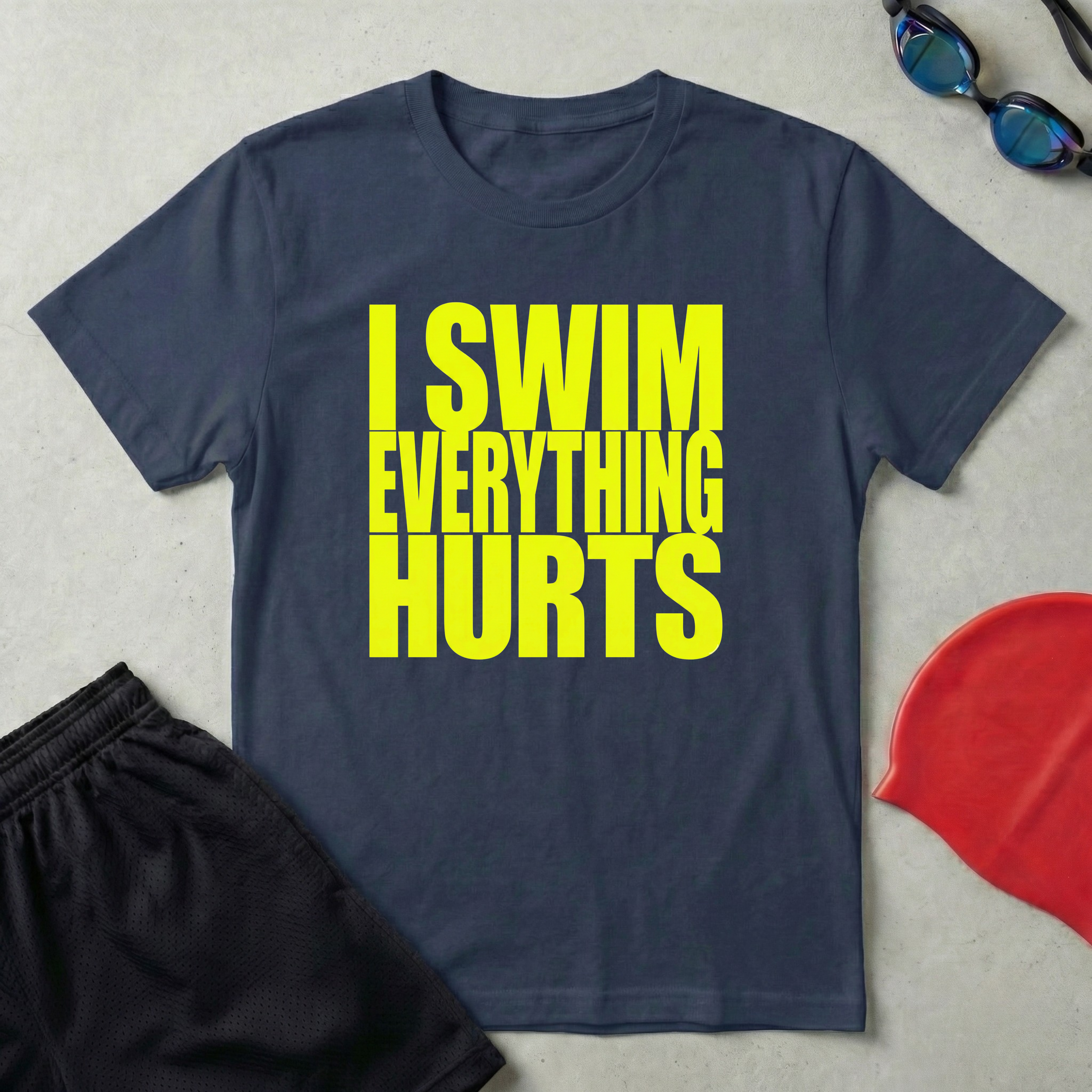 I Swim Everything Hurts T-Shirt