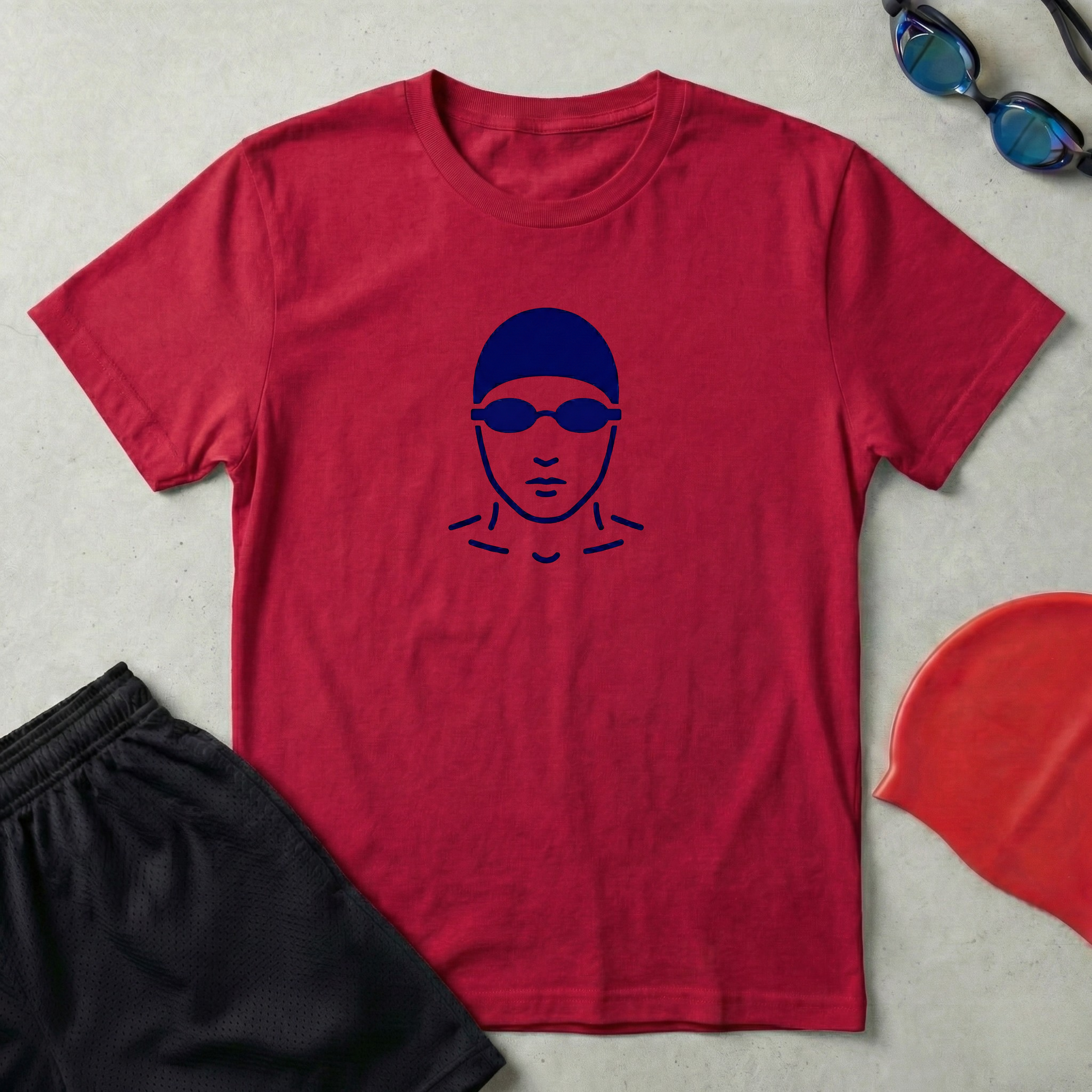 Swimmer Face T-Shirt