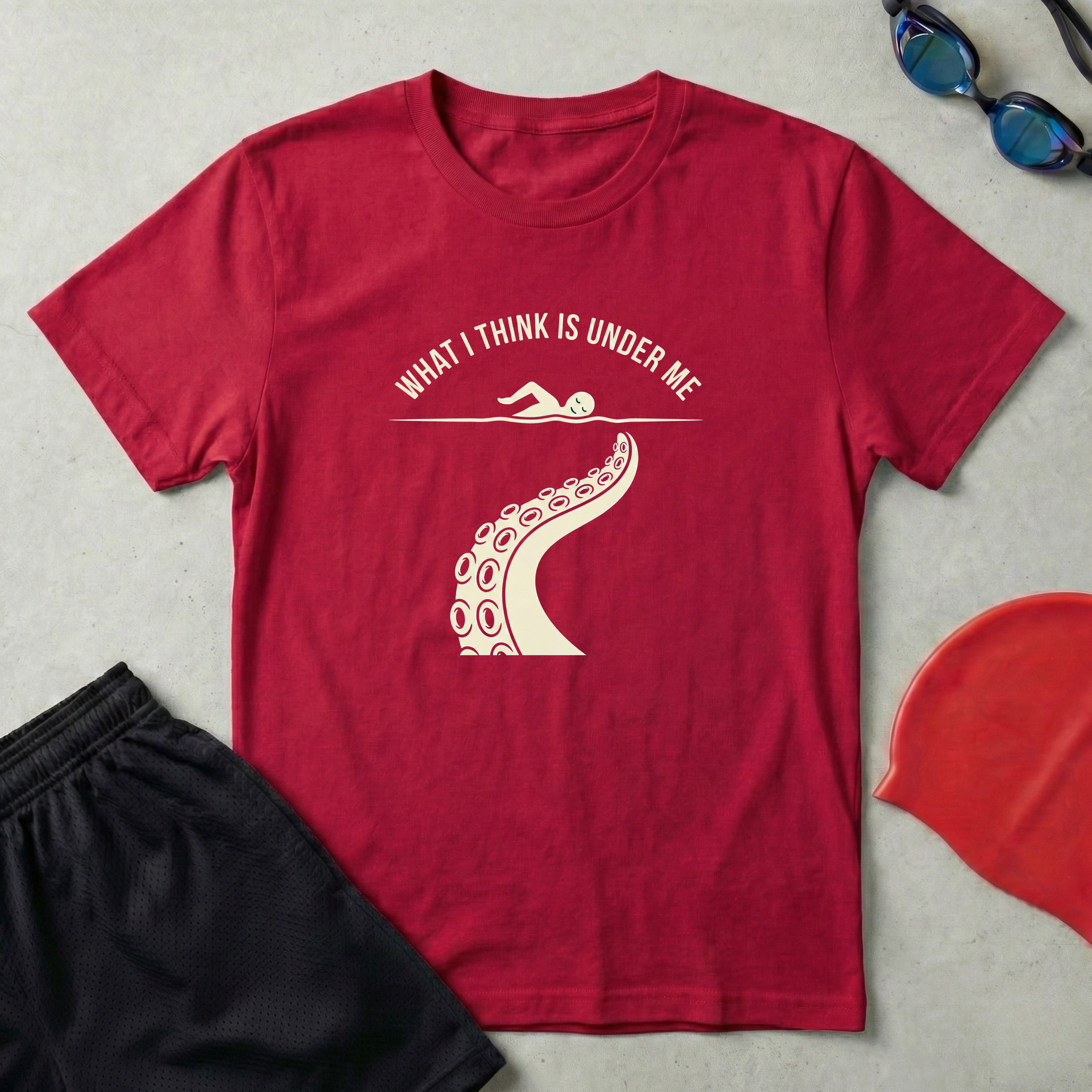 What I Think Is Under Me T-Shirt