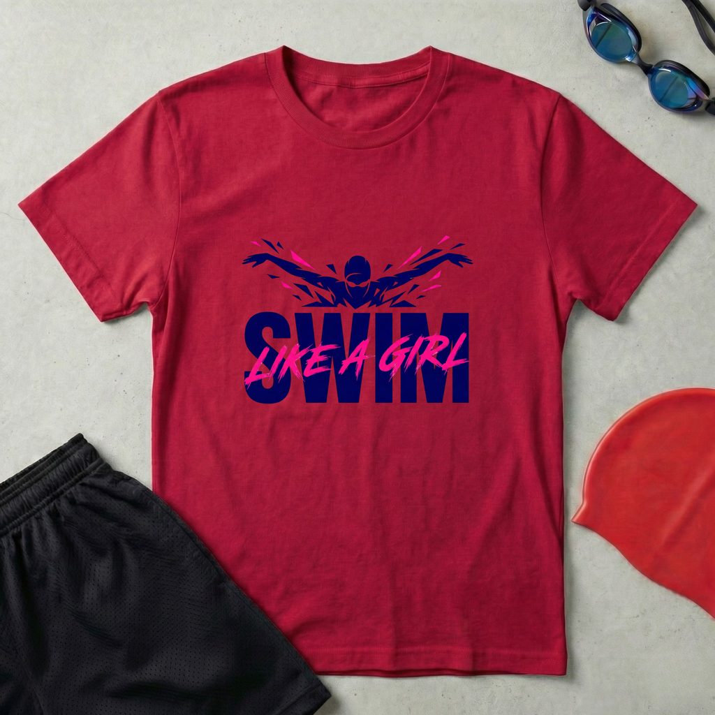 Swim Like A Girl T-Shirt
