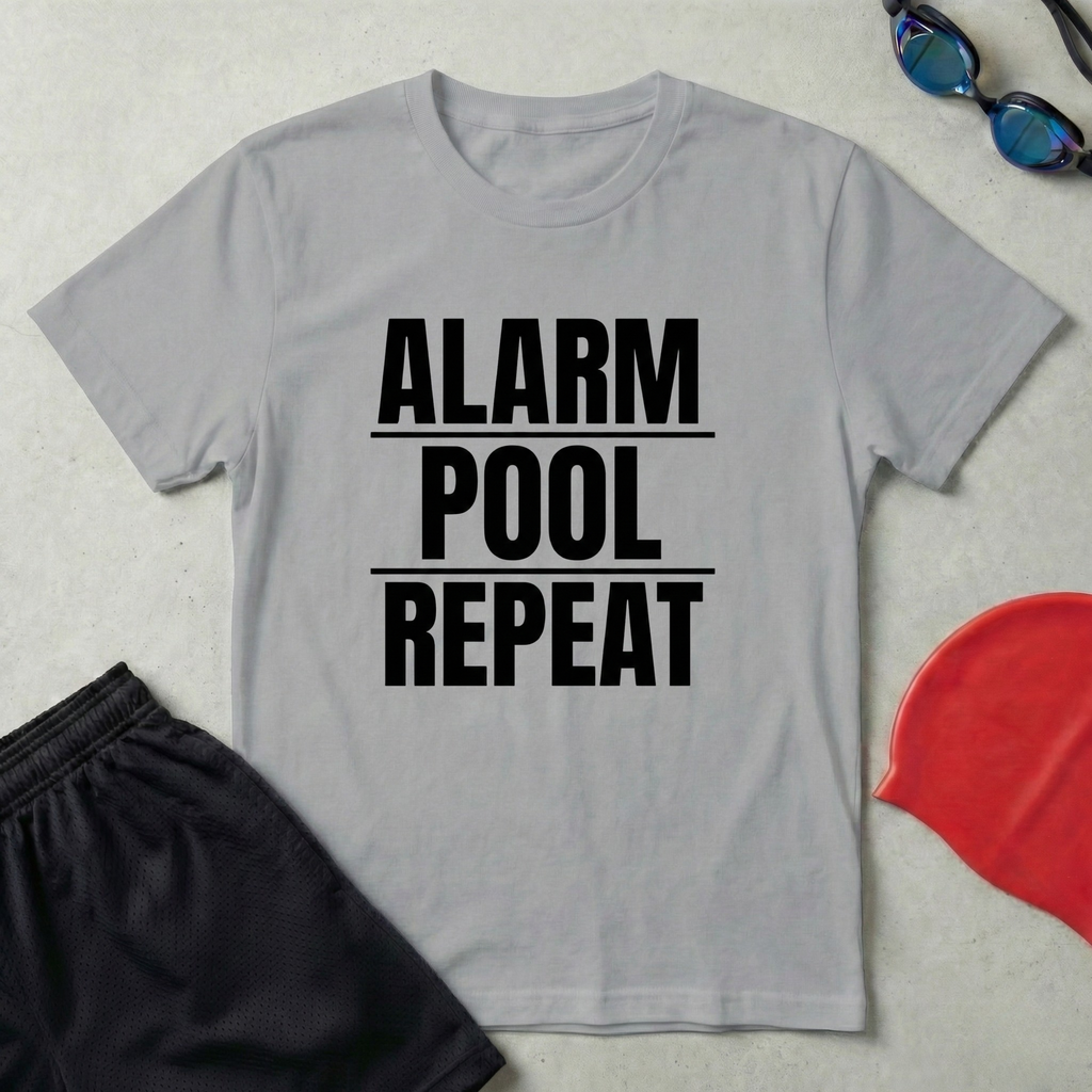 Alarm Pool Repeat T-Shirt
