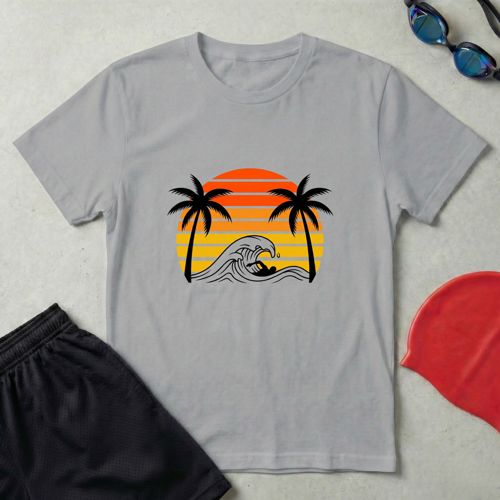 Swimmer Wave T-Shirt