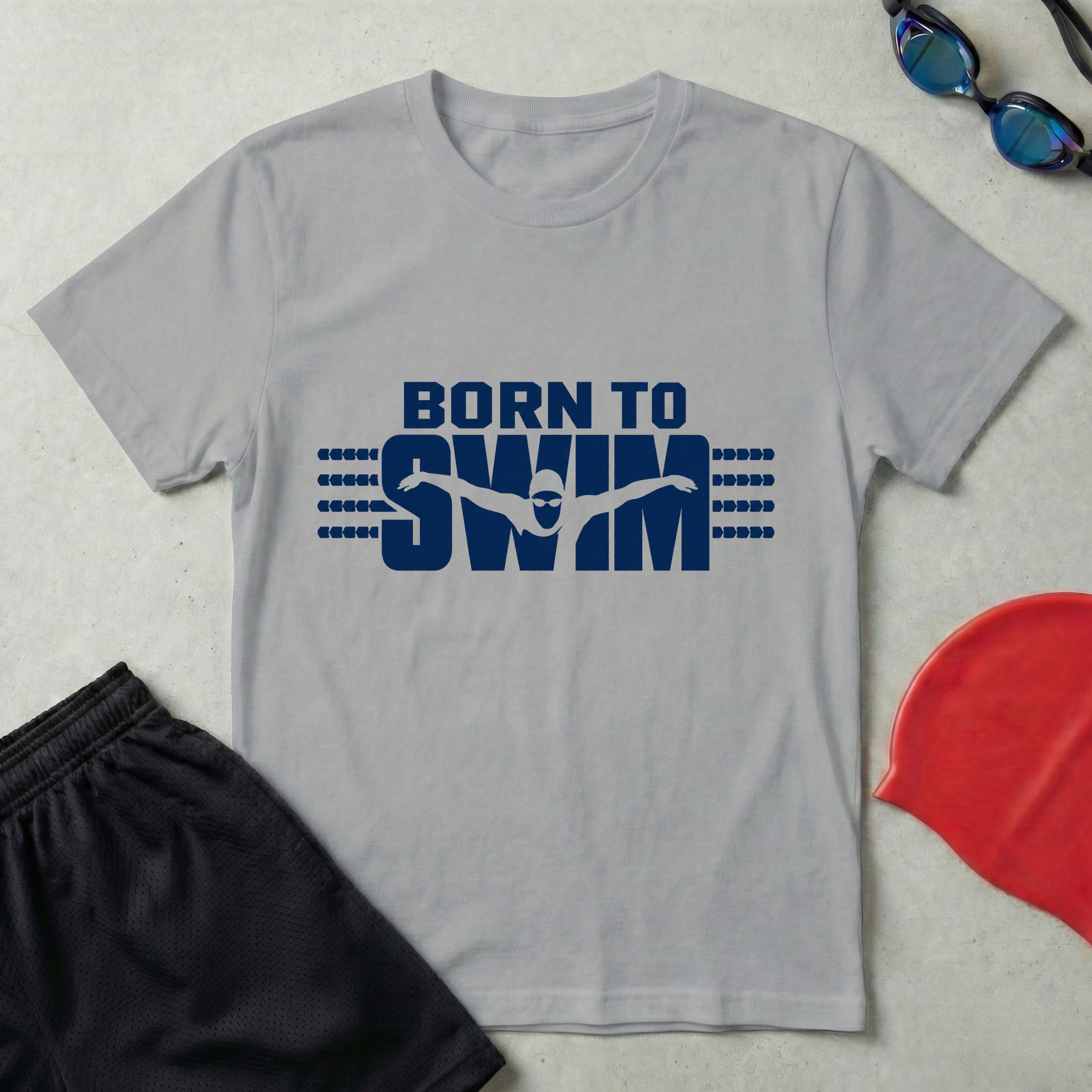 Born To Swim Fly T-Shirt