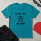The World Sleeps We Swim T-Shirt