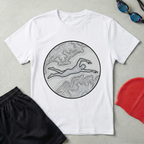 Coastline Swimmer T-Shirt