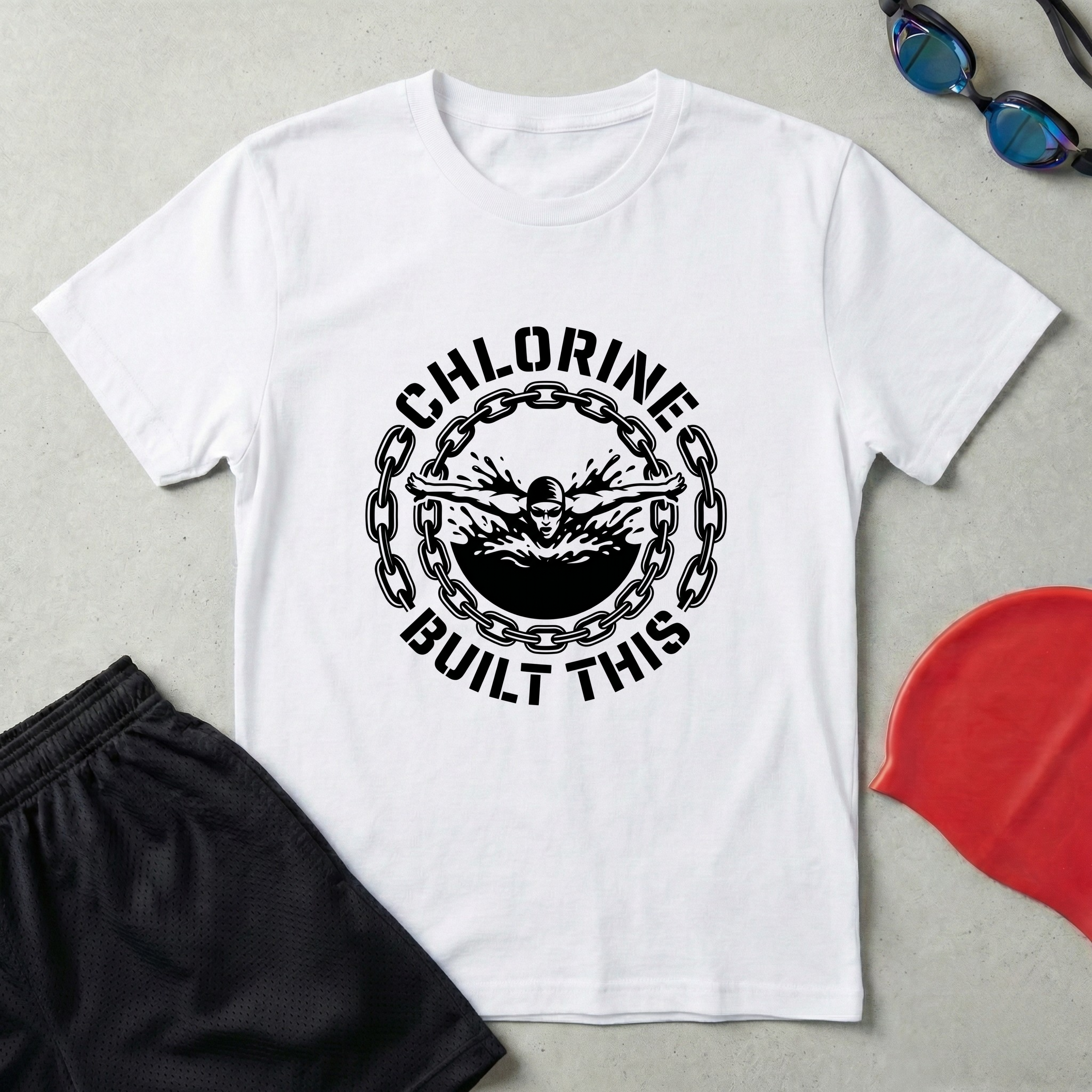 Chlorine Built This T-Shirt