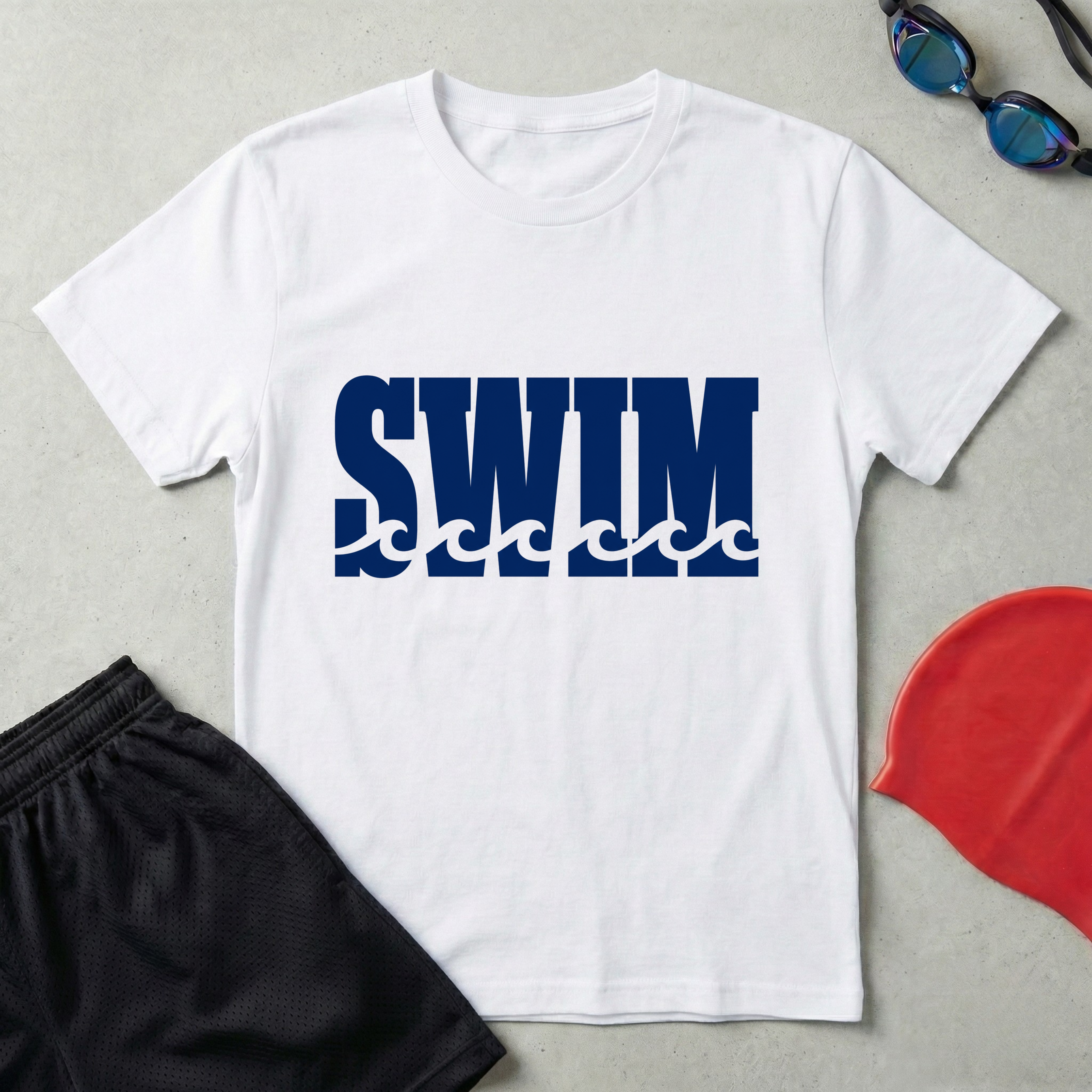 Swim Waves T-Shirt